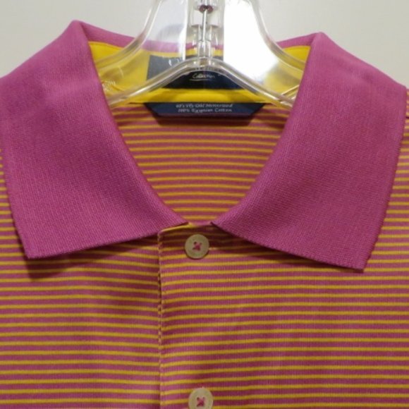 Callaway Golf Shirt - Striped/Multi-Color - Medium - Picture 3 of 7